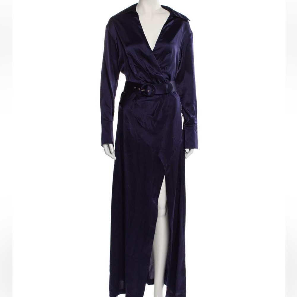 NWOT Nicholas Electra Belted Maxi Dress